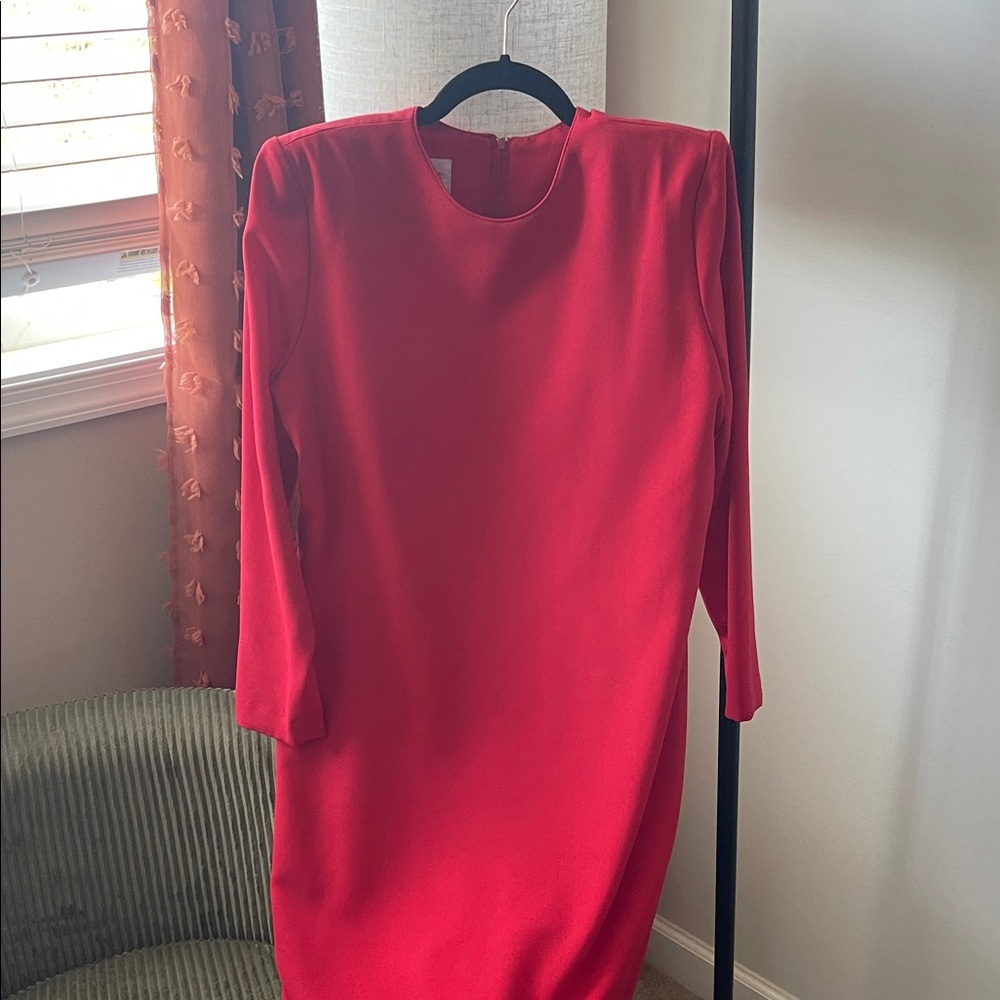 Elegant Red Women's Dress